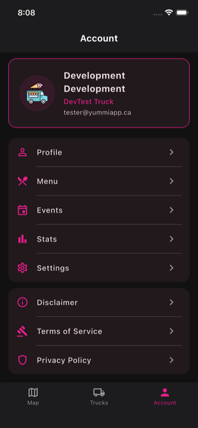 Yummi App Screenshot 7